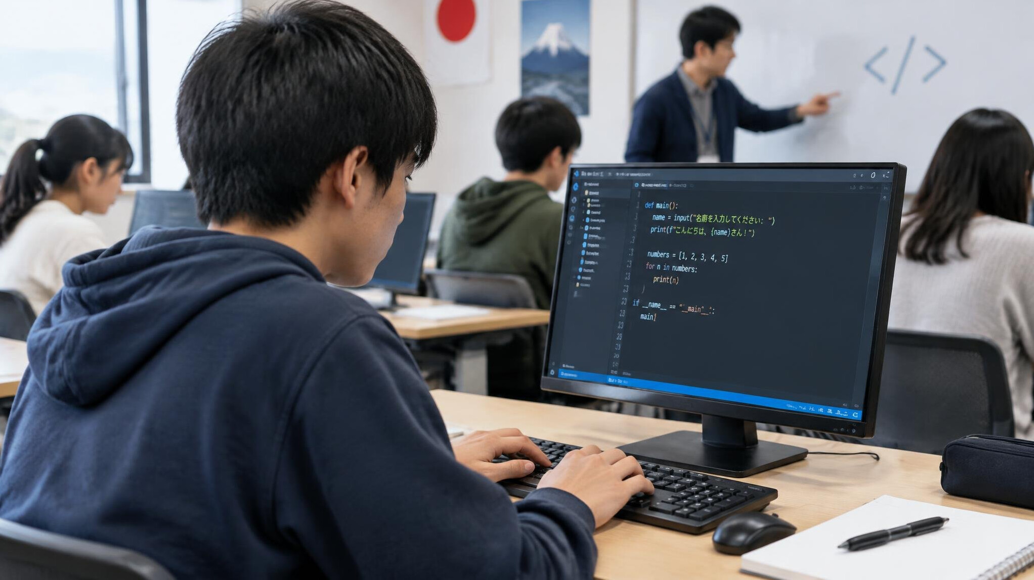 japanese coding class
